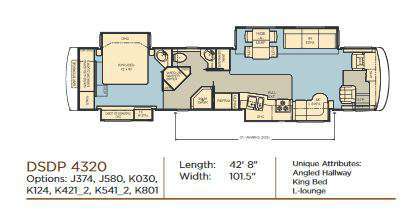 2005 Newmar Dutchstar 4320