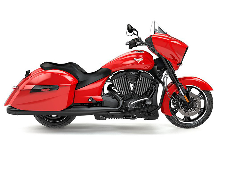 2016 Victory Motorcycles Cross Country Havasu Red with Clear Pearl