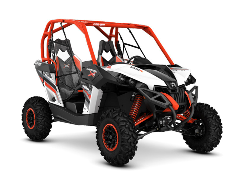 2016 Can-Am Maverick X xc 1000R White, Black & Can-Am Red