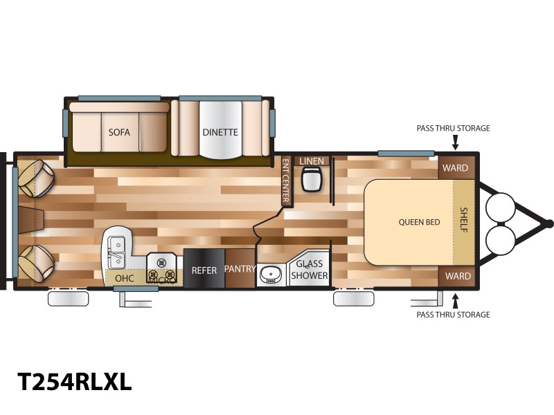 2018 Forest River Wildwood X-Lite T254RLXL