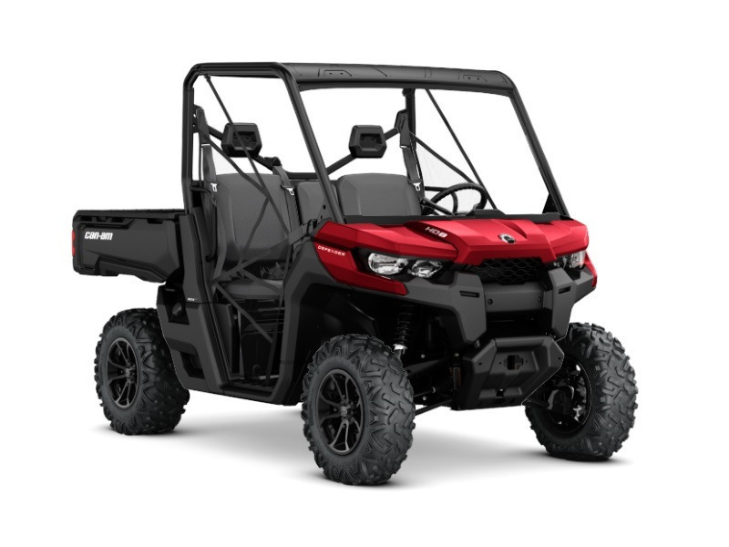 2017 Can-Am Defender DPS HD8 Intense Red