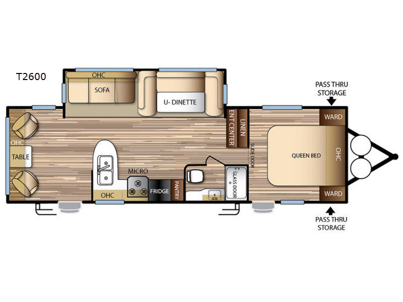 2017 Forest River Rv EVO T2600