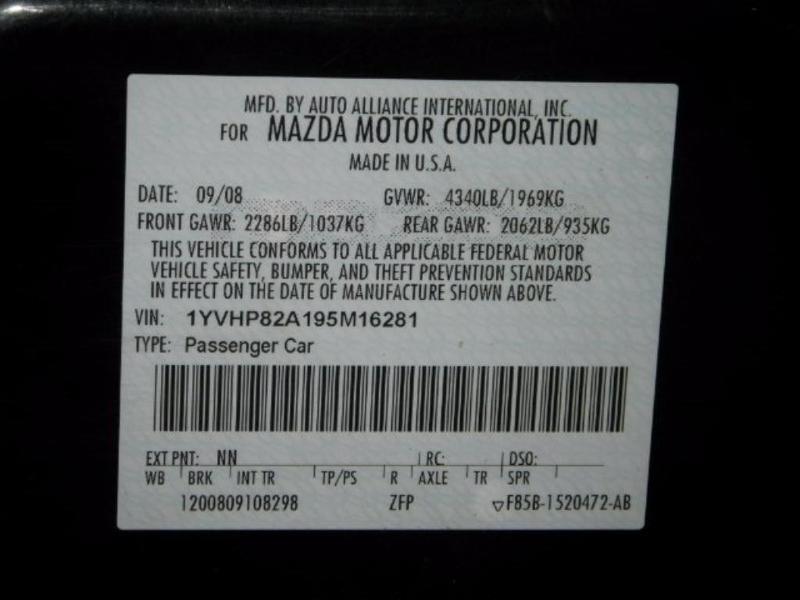 2009 Mazda Mazda6 i Touring