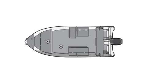 2017 STARCRAFT MARINE 16 SEAFARERBIG FISH TILLER