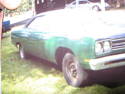 Plymouth : Road Runner BASE MODEL 1969 plymouth roadrunner 383 4 spd project car