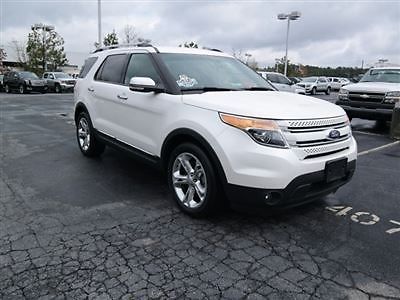 Ford : Explorer FWD 4dr Limited FWD 4dr Limited Low Miles SUV Automatic Gasoline V6 Cyl Engine WHITE