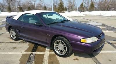 Ford : Mustang GT Convertible 2-Door 1997 ford mustang gt convertible 5 speed 1 owner florida car