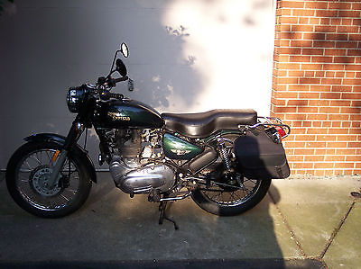 Royal Enfield : Electra Royal Enfield 2006 motorcycle w/ saddlebags and rack, excellent condition