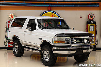 Ford : Bronco XLT 1994 ford bronco xlt 4 x 4 5.0 l v 8 automatic leather power locks sony audio