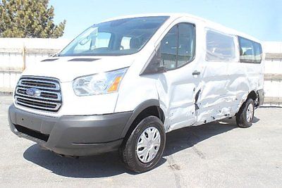 Ford : Transit Connect 350 XLT 2015 ford transit 350 xlt repairable salvage wrecked damaged fixable wrecked