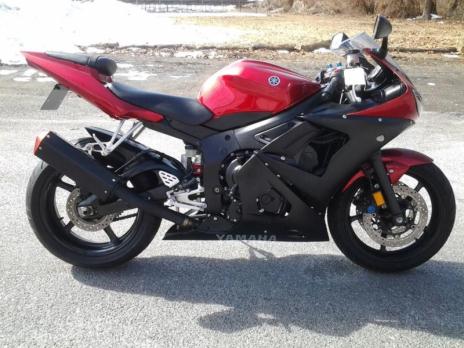 2007 YAMAHA R6 RED $7288 PREOWNED WITH **90 DAY WARRANTY**