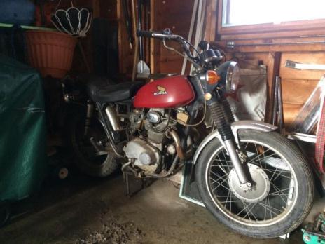 1969 Honda Cl 350 not currently running.