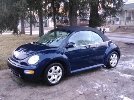 2003 vw beetle convertible
