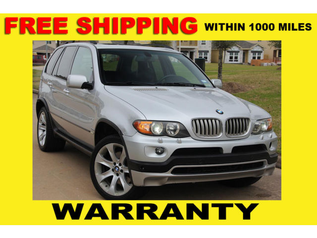 BMW : X5 4.8IS 2004 bmw x 5 4.8 is awd clean tx title one owner navigation