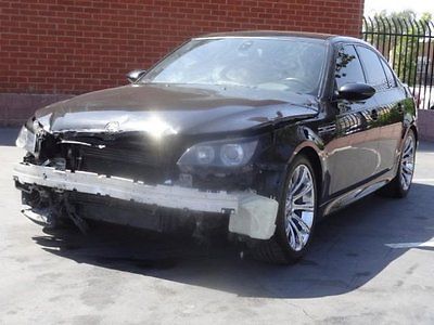 BMW : M5 Sedan 2006 bmw m 5 sedan damaged rebuilder fixable project save damaged wrecked