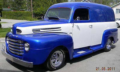 Ford : Other 2 door panel truck 1949 ford f 1 panel truck all redone rebuilt 5 yrs ago ready to go