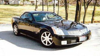 Cadillac : XLR Base Convertible 2-Door 2004 cadillac xlr black convertible 2 door 4.6 l 53 000 miles