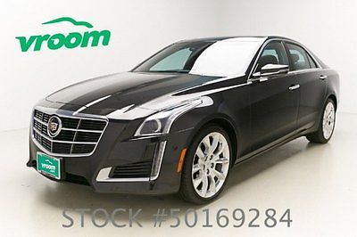 Cadillac : CTS Premium Certified 2014 2K MILES 1 OWNER NAV 2014 cadillac cts sedan awd premium 2 k miles nav sunroof 1 owner cln carfax vroom