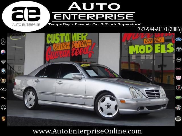 Mercedes-Benz : E-Class E55 AMG clean low miles leather alloys sunroof pioneer stereo v8 99 00 01 02 keyless