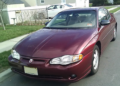 Chevrolet : Monte Carlo SS 2002 monte carlo ss 3.8 l v 6 sunroof leather seats traction control abs