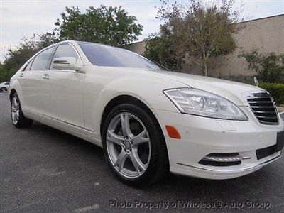 Mercedes-Benz : S-Class 4dr Sedan S550 4MATIC FULL LOADED !!! ONE OWNER !!! BEST COLOR !!! FACTORY WARRANTY !!! MUST SEE
