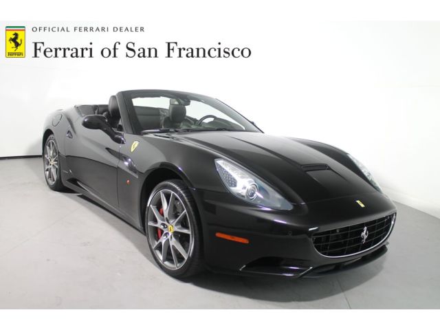 Ferrari : California 2011 ferrari california nero daytona nero leather
