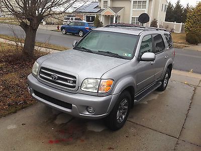 Toyota : Sequoia LIMITED 2004 toyota sequoia limited sport utility 4 door 4.7 l fully loaded with tv
