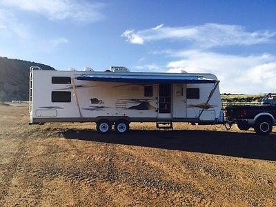 Gorgeous-HOLIDAY RAMBLER 30FT SAVOY SL 2006 TRAVEL TRAILER WITH 4 BUNKS