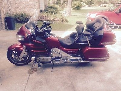 Honda : Gold Wing 2008 red honda goldwing 1800 hpn in excellent condition