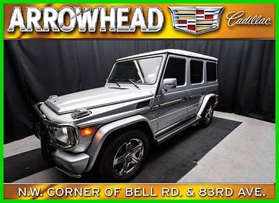 Mercedes-Benz : G-Class G55 AMGÂ® G55 AMG RENNtech Iridium Silver Nappa Black Leather 19 Alloy Harman Sound