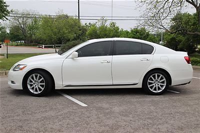 Lexus : GS 4dr Sedan RWD Lexus GS 300 4dr Sedan RWD Low Miles Automatic Gasoline 3.0L V6 Cyl Crystal Whit