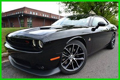 Dodge : Challenger R/T Scat Pack 6-SPEED 1 AVAILABLE WE FINANCE! 6.4 l 6 speed scat pack appearance group navigation sound group ii cloth interior