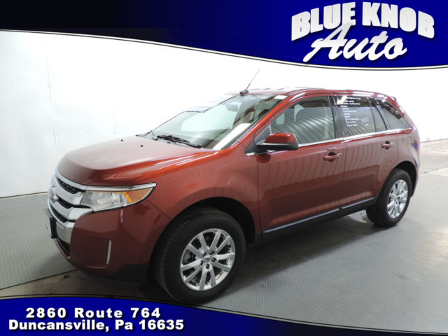Ford : Edge Limited financing awd leather power seats heated seats backup camera premium rims sync