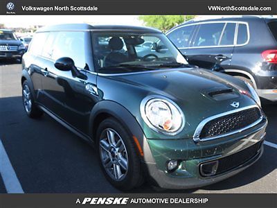 Mini : Clubman 2dr Coupe S 2 dr coupe s low miles manual gasoline 1.6 l 4 cyl british racing green ii metalli