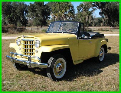 Willys : Jeepster Concourse Restoration 1951 willys overland jeepster concours restoration