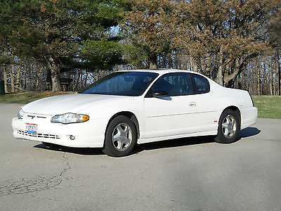 Chevrolet : Monte Carlo SS 2002 white chevrolet monte carlo ss coupe runs good 2 nd owner auto 109 k fair