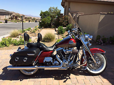 Harley-Davidson : Touring 2009 harley davidson road king classic flhrc loaded chrome extras 105 hp