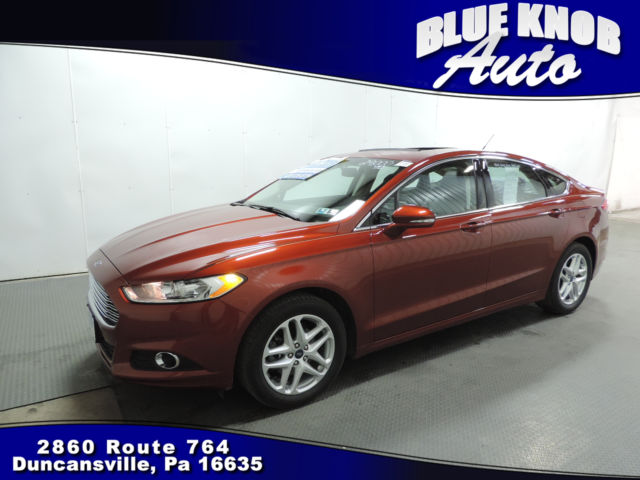 Ford : Fusion SE financing ecoboost moon roof leather heated seats power seats sync alloys se