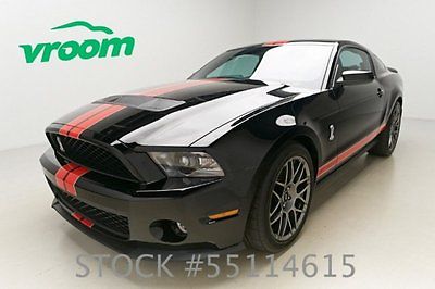 Ford : Mustang GT500 Certified 2011 3K MILES MANUAL BLUETOOTH 2011 ford mustang shelby gt 500 3 k mile bluetoth shaker manual clean carfax vroom