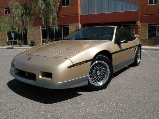 Pontiac : Fiero GT W/SUNROOF 86 fiero gt 59 k original miles loaded gt one owner non smoker extra clean coupe