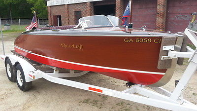 1942 17' Chris Craft Barrel Back