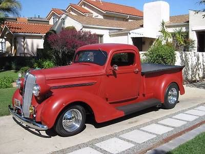 Plymouth : Other PT 50 1937 plymouth pt 50 pickup truck red street rod price reduced by 500