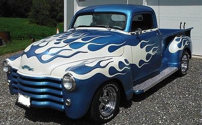 Chevrolet : Other Pickups 3100/custom 1948 chevy 3100 pickup truck chopped custom paint 355 v 8 at ps pb ac