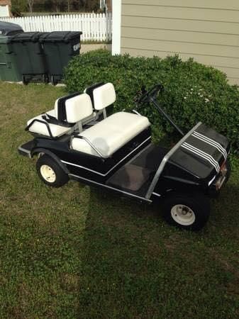EZ GO Golf Cart Electric 4 person seats