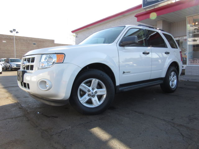 Ford : Escape FWD 4dr I4 C White 2.5L I4 Hybrid 86k Miles Ex Govt SUV Well Maintained Nice
