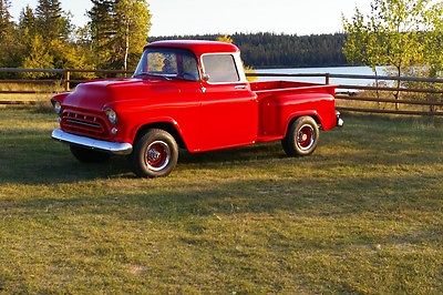 Chevrolet : Other Pickups 3100 Standard Cab Pickup 2-Door 1957 chevrolet truck 3100 standard cab pickup 2 door corvette 4 x 4 restored