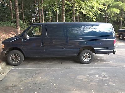 Ford : E-Series Van 2 door van 2001 ford econoline e 350 super duty extended