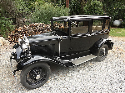 Ford : Model A Four Door 1930 model a ford town sedan