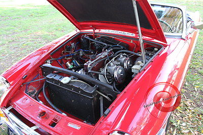 MG : MGB MGB 1974 red mgb convertable