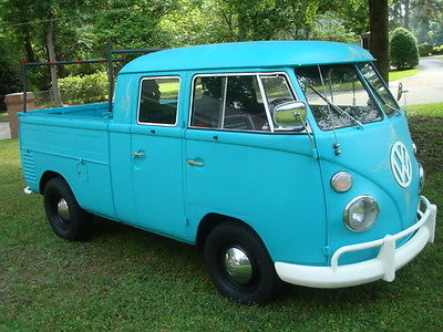 Volkswagen : Bus/Vanagon pinstripe 1964 vw doublecab restored to nice daily driver